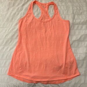 Athleta Shadow Stripe High Neck Chi Tank